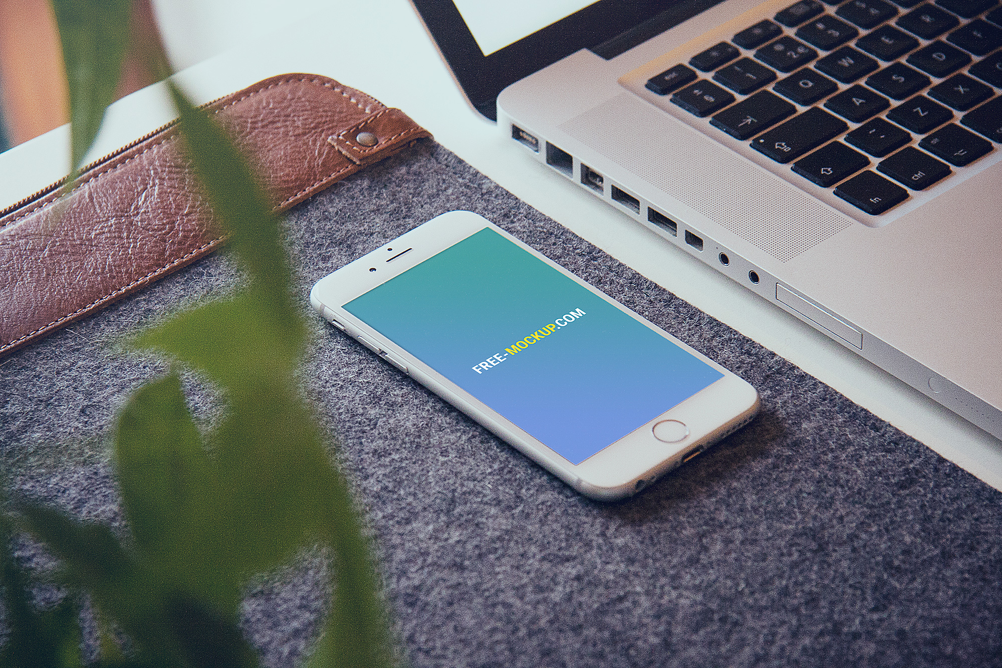 iPhone 6 Free Mockup. iPhone PSD Template