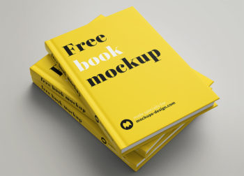 Book Mockup Free Set in PSD