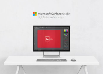 Microsoft Surface Studio Free Mockup
