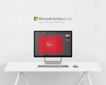 Microsoft Surface Studio Free Mockup