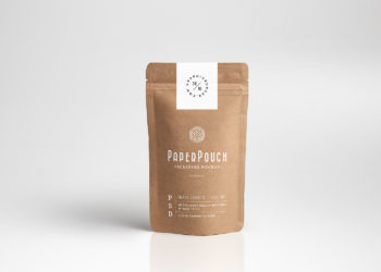 Paper Pouch Packaging Mockup