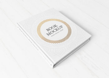 Hardcover Book Free Mockup