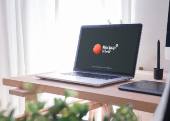 MacBook Pro Mockup Free PSD