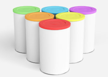 Tin Canister Mockup Set Free