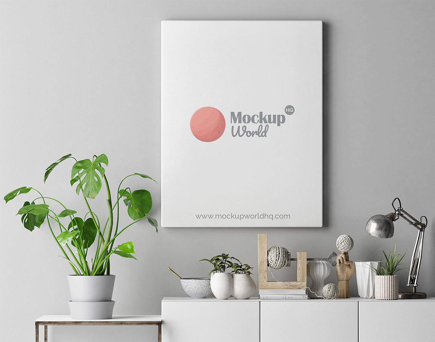 Interior Poster Frame Mock Up Free