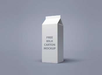 Milk Packaging Free Mockup