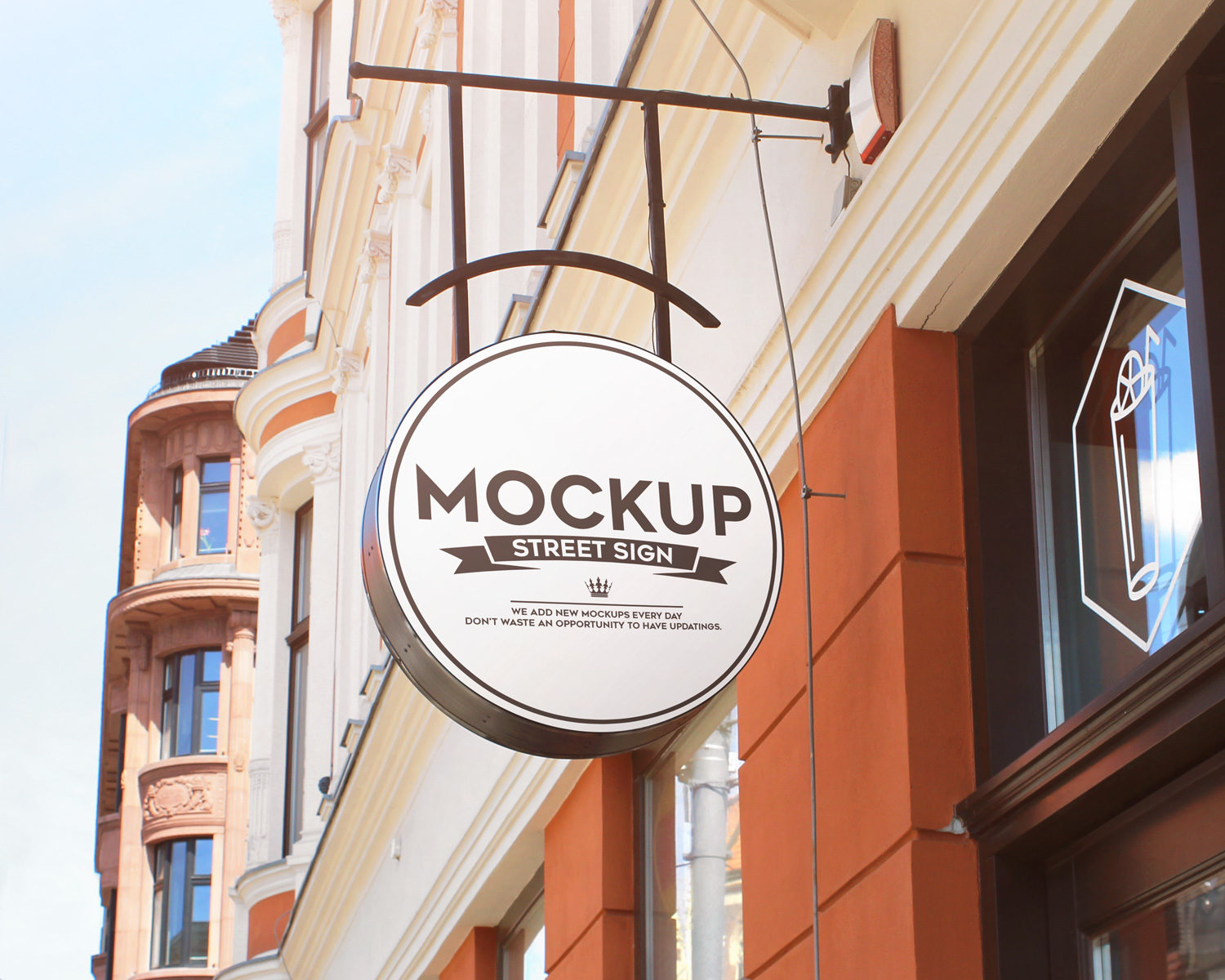 Street Sign Free Mockups