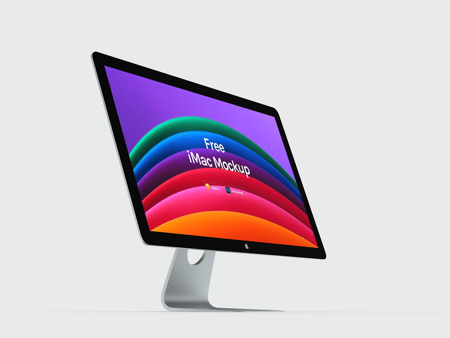 Apple iMac Mockups Free