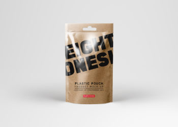 Plastic Pouch Mock-Up Free