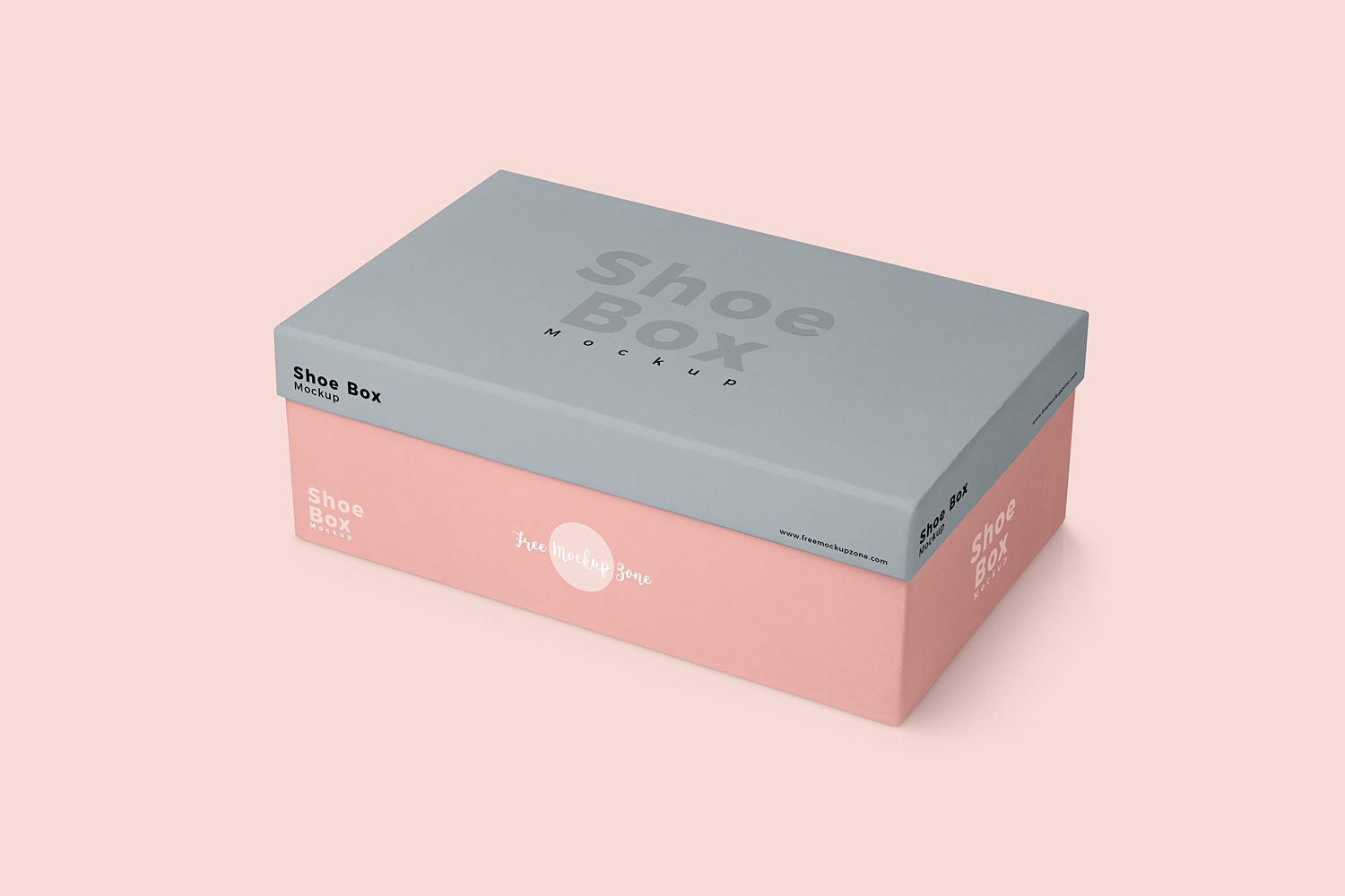 Shoe Box Mockup Free