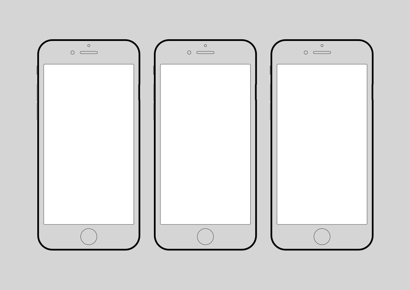 Apple iPhone 6 Devices Sketch freebie  Download free resource for Sketch   Sketch App Sources