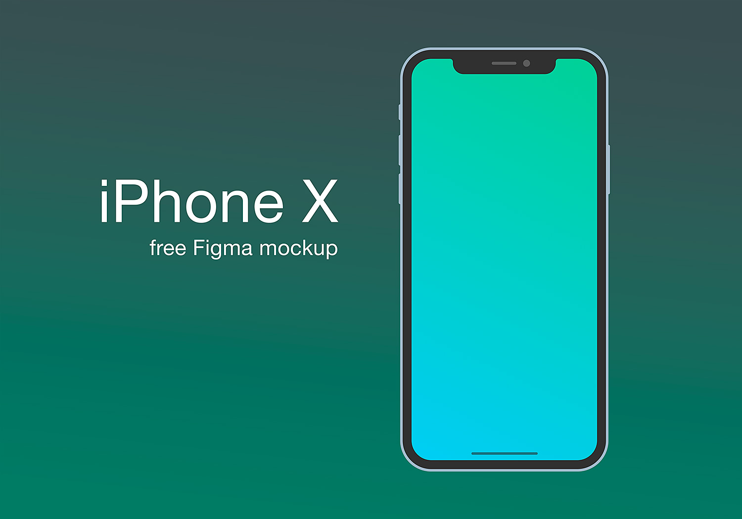 iPhone X Figma Mockup Free