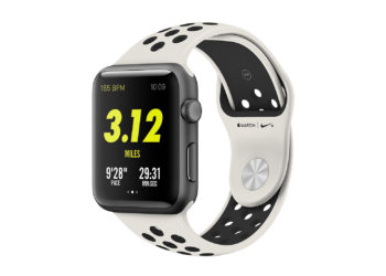 Apple Watch & Nike Light Bone Black