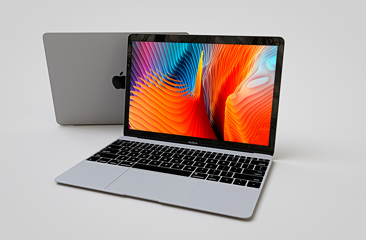 Download Free Apple MacBook Mockup | Mockup World HQ