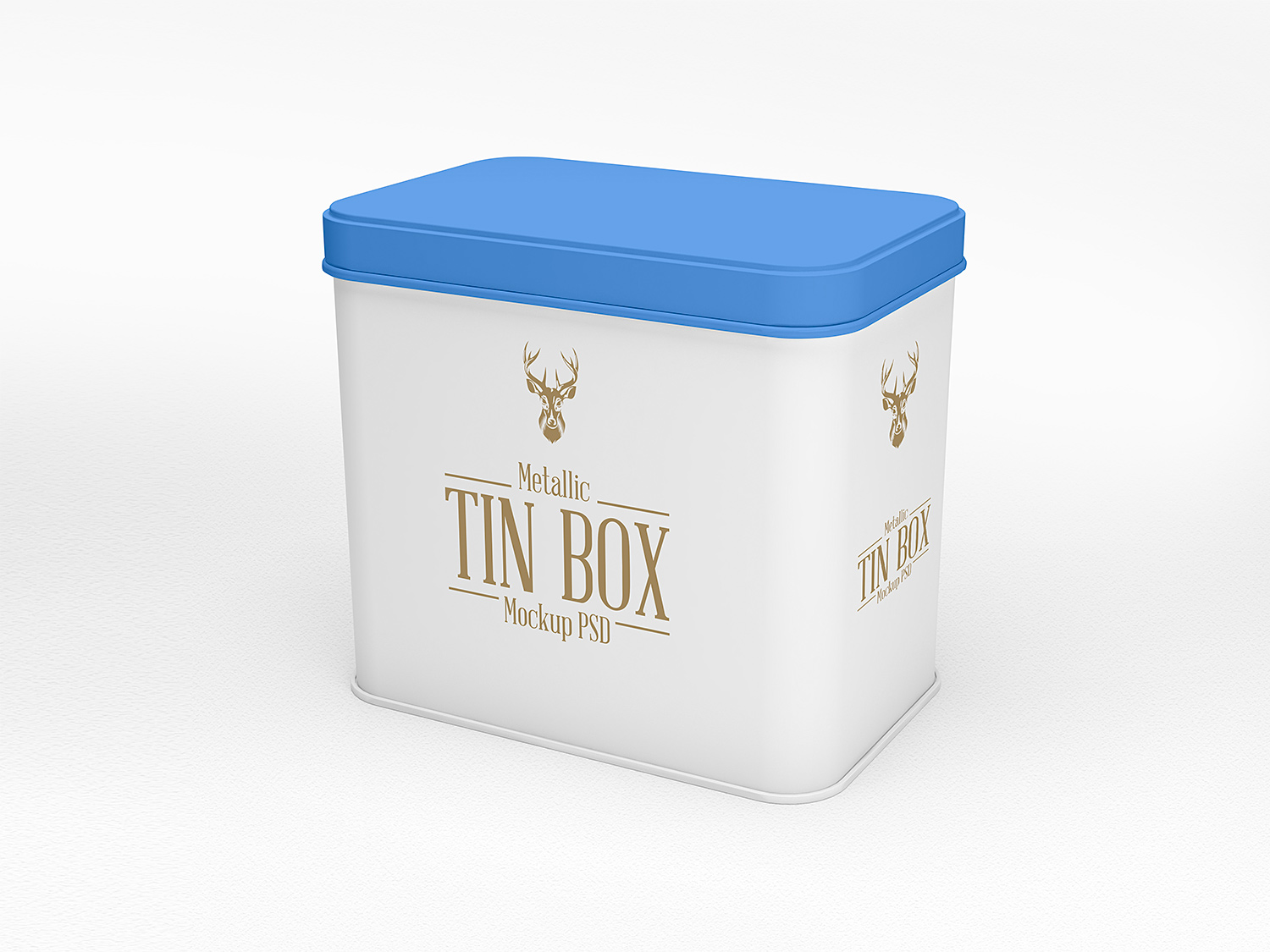 Mockup Tin Box Free