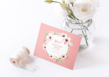 Wedding Card Mockup