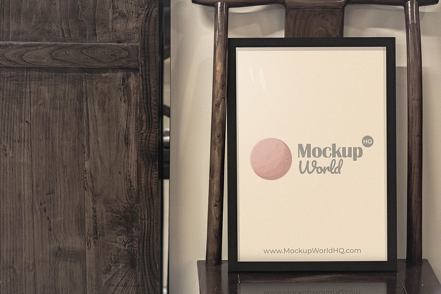 Poster Frame A4 Paper Free Mockup