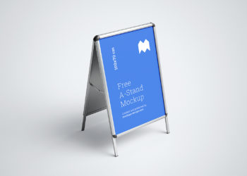 A-Stand Free Mockup