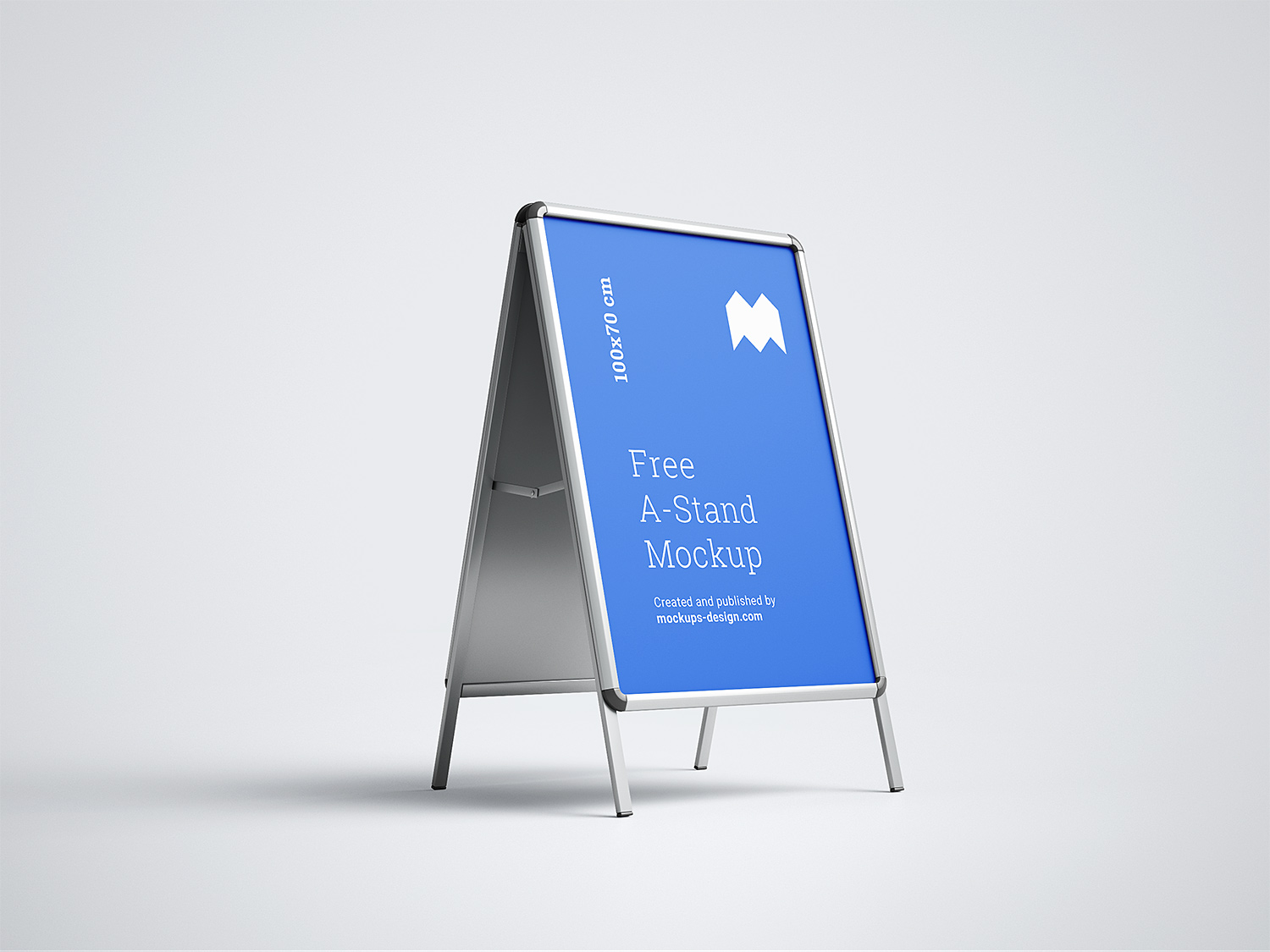 A-Stand Free Mockup