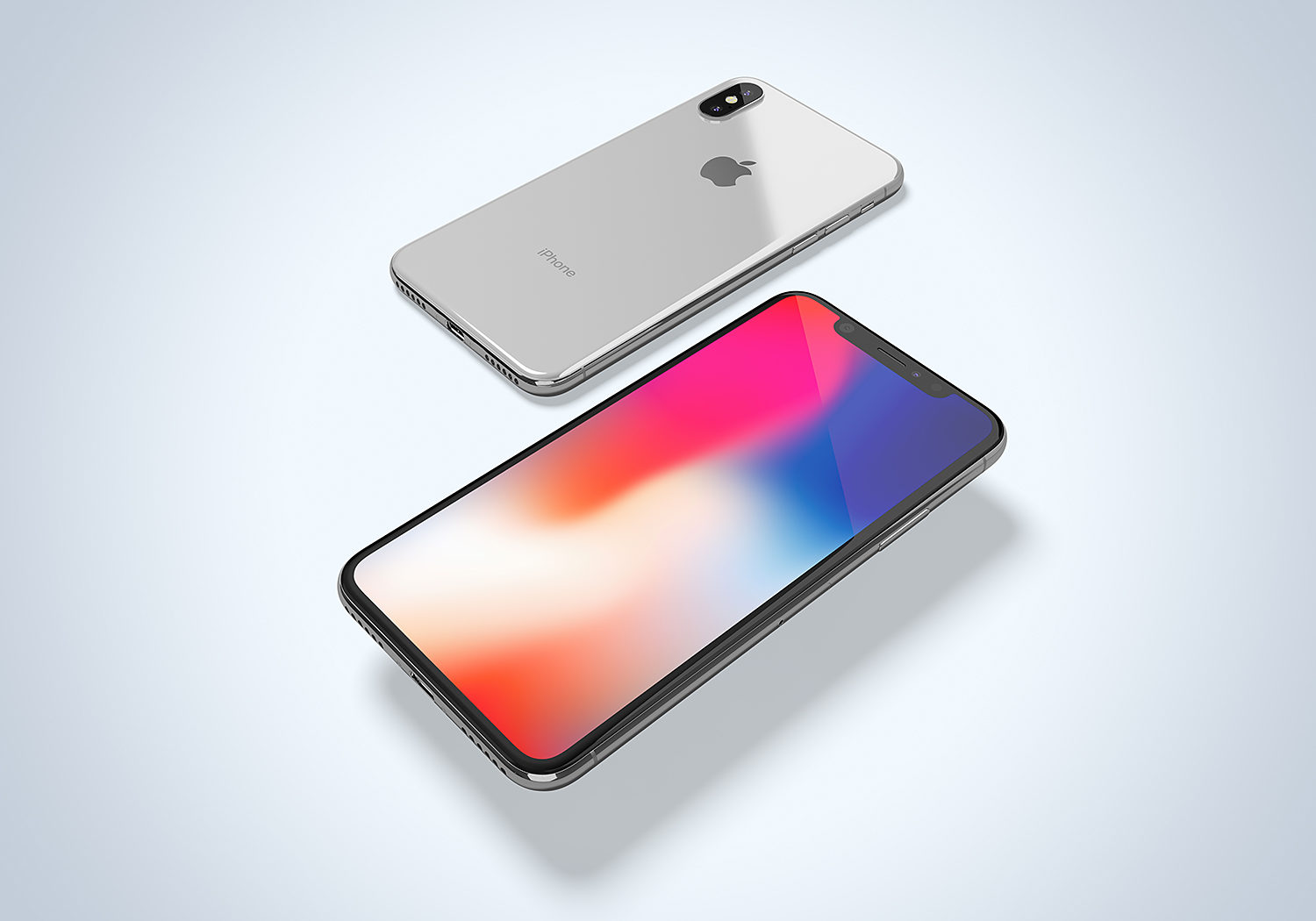 Apple iPhone X Free Mockup