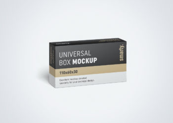 Box Packaging Free PSD Mockup