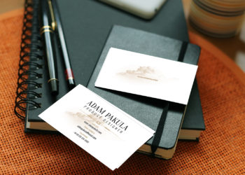 Free Business Card Mockup