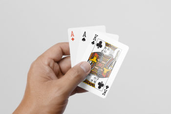 Playing Cards Free Mock-Up