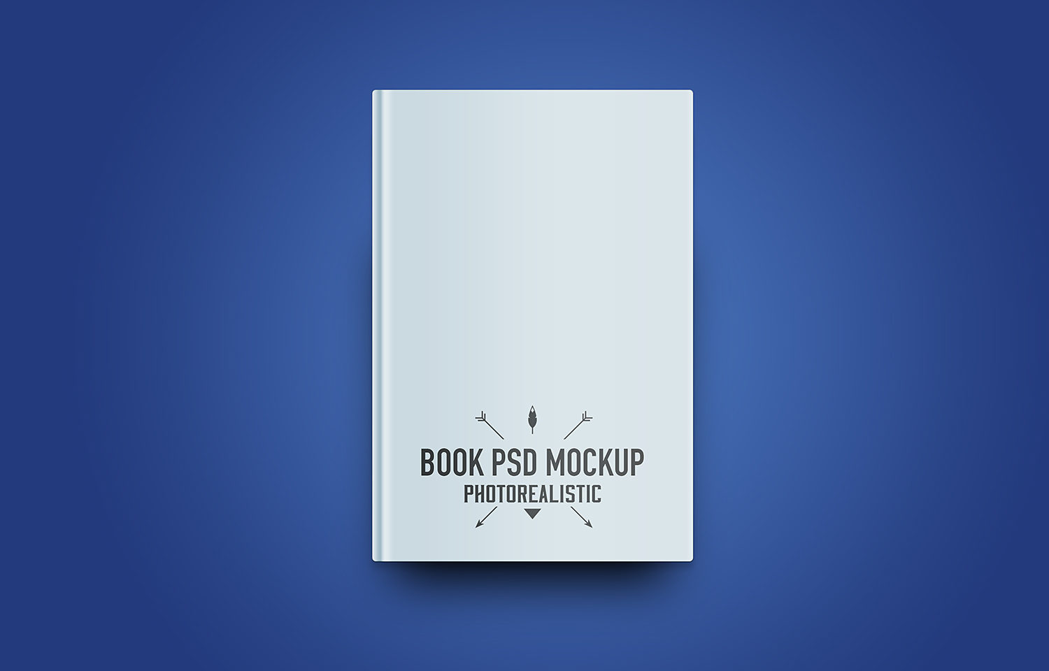 Book Free PSD Mockup