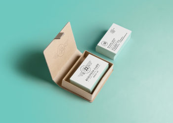 Business Card Free Mock-Up PSD