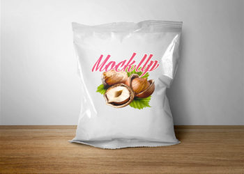 Food Foil Packaging Free PSD Mock-Up