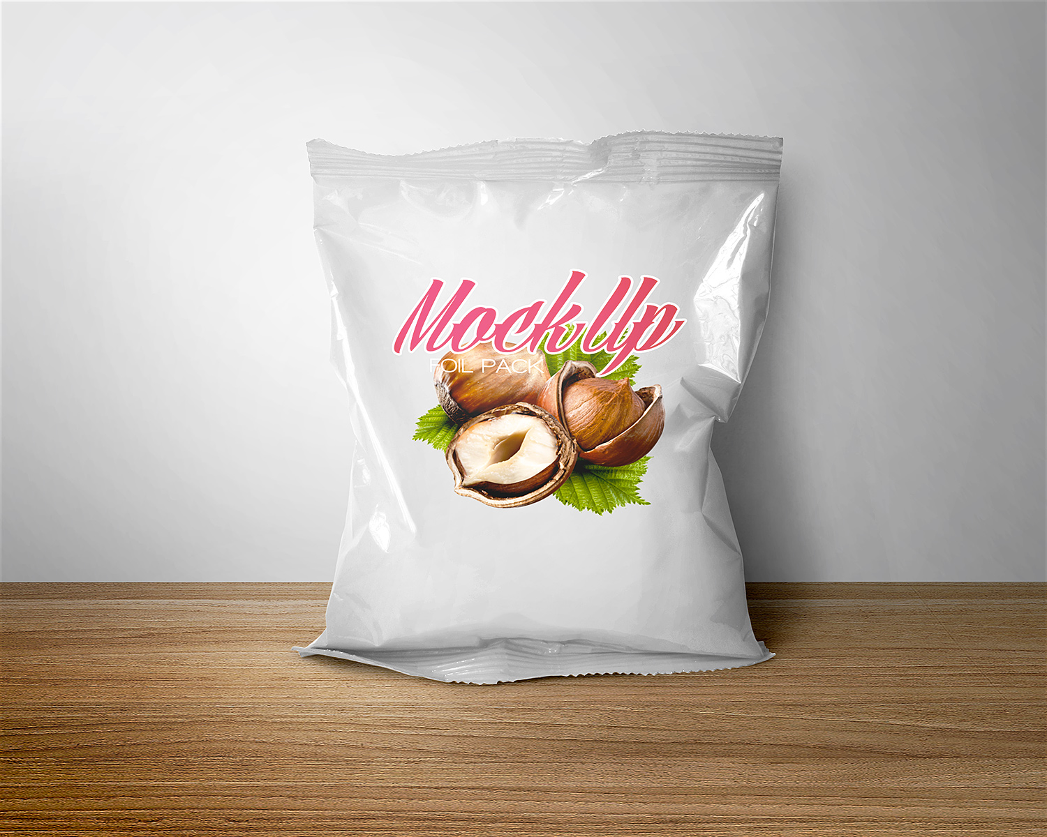 Food Foil Packaging Free PSD Mock-Up