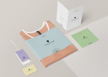 Free Fashion Branding Mockup Scene