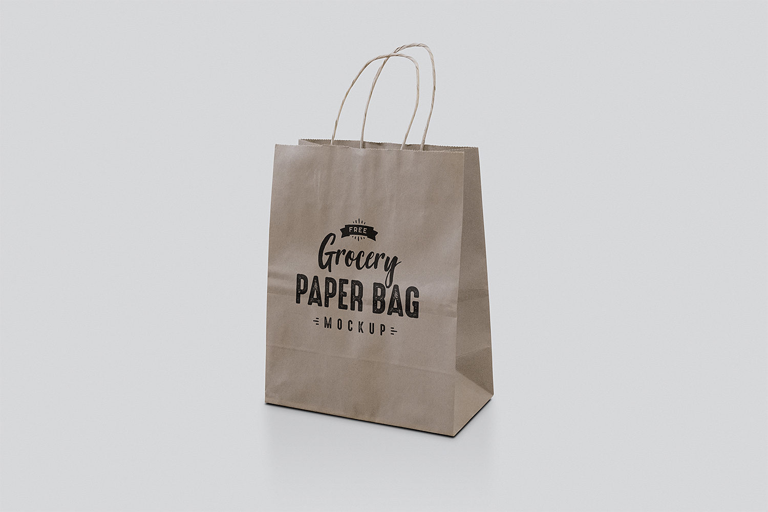 Download Free Paper Bag Mockup | Mockup World HQ