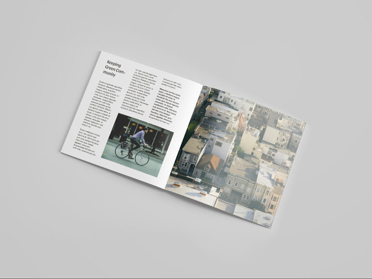 Free Square Magazine Mockup Mockup World HQ