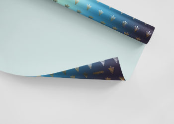 Gift Wrapping Paper Mockup