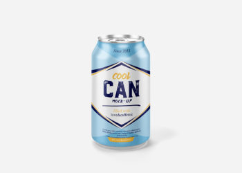 Tin Can Free Mockup