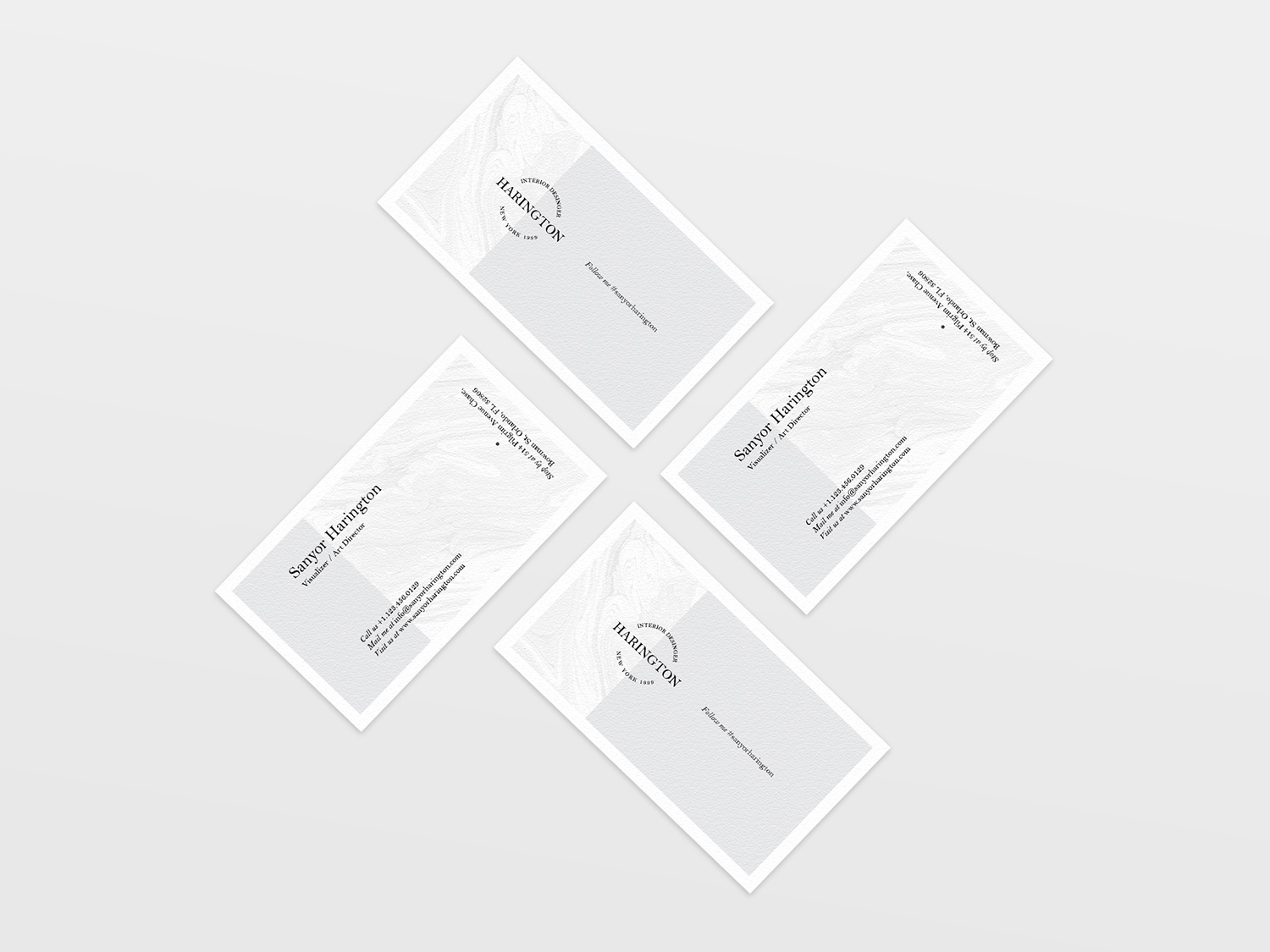Exceptional Business Card Free Mockup Bundle