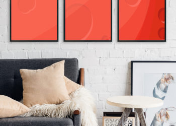 Free Artwork Frame PSD Mock-Ups