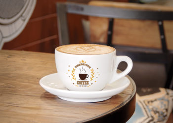 Free Branding Coffee Cup Logo Mockup
