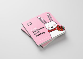 Free Children Book Mockup