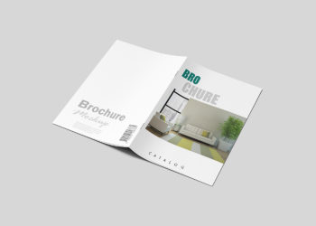 Free Realistic Brochure Mockup