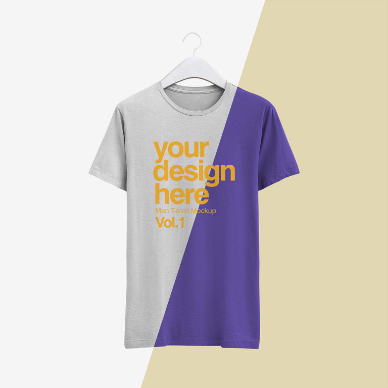 Free Realistic T-Shirt Mockup