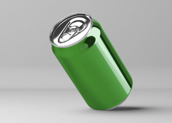 Free Soda Can Mock-Up