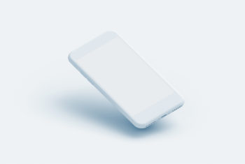 Free iPhone Clay Mockup