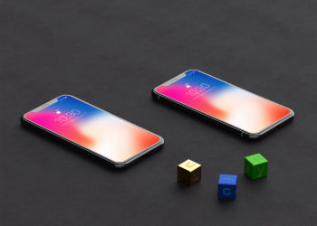 Free iPhone X PSD Mockup