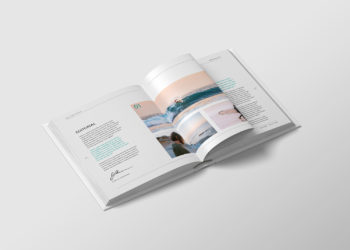 Free Book Mockup PSD