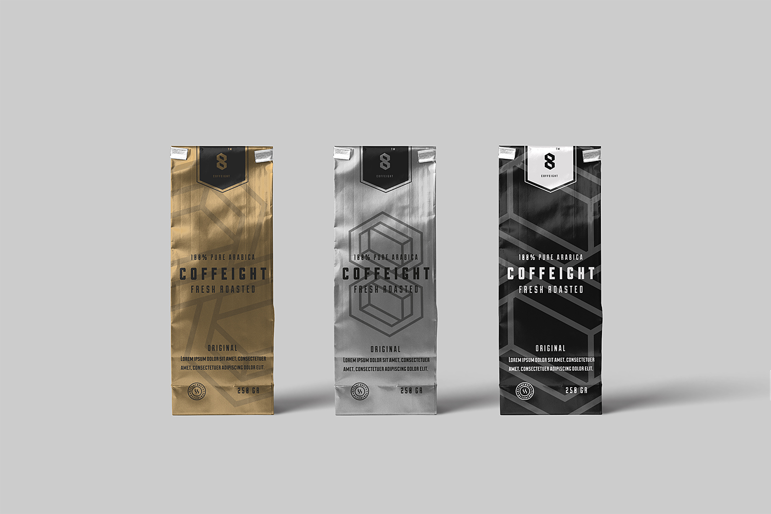 Download Free Coffee Bag Mockup | Mockup World HQ