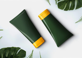 Free Cosmetics Cream Tube Mockup