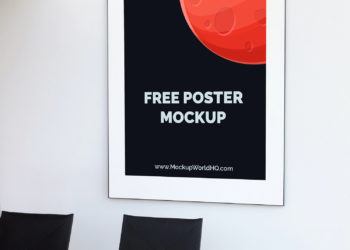 Free Indoor Poster Mockup