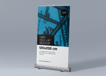 Free Roll-Up Mockup